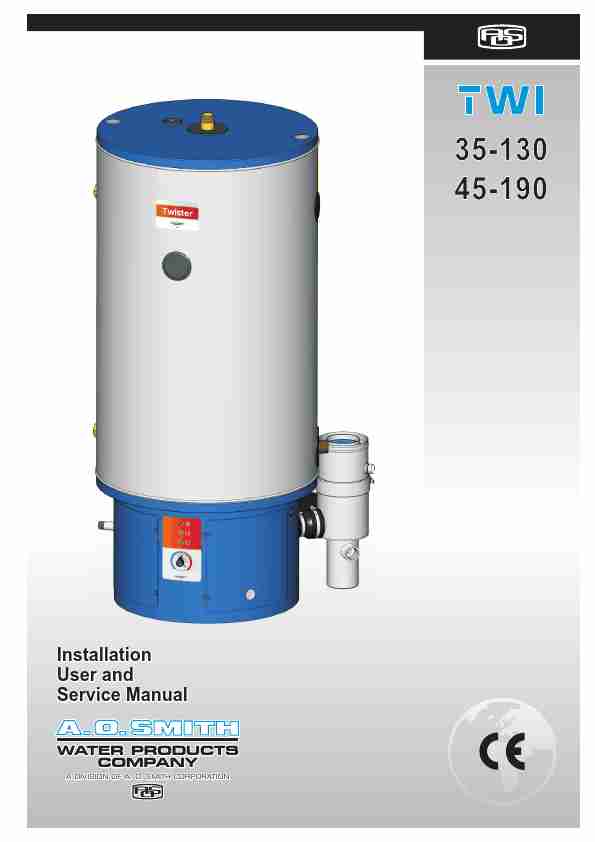 A O  Smith Water Heater TWI 45-190-page_pdf